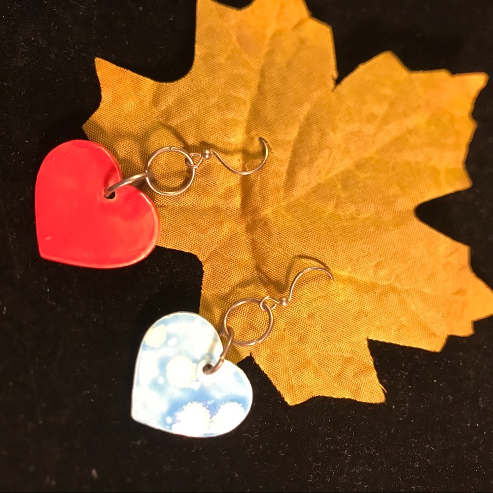 Handmade Hart Earrings